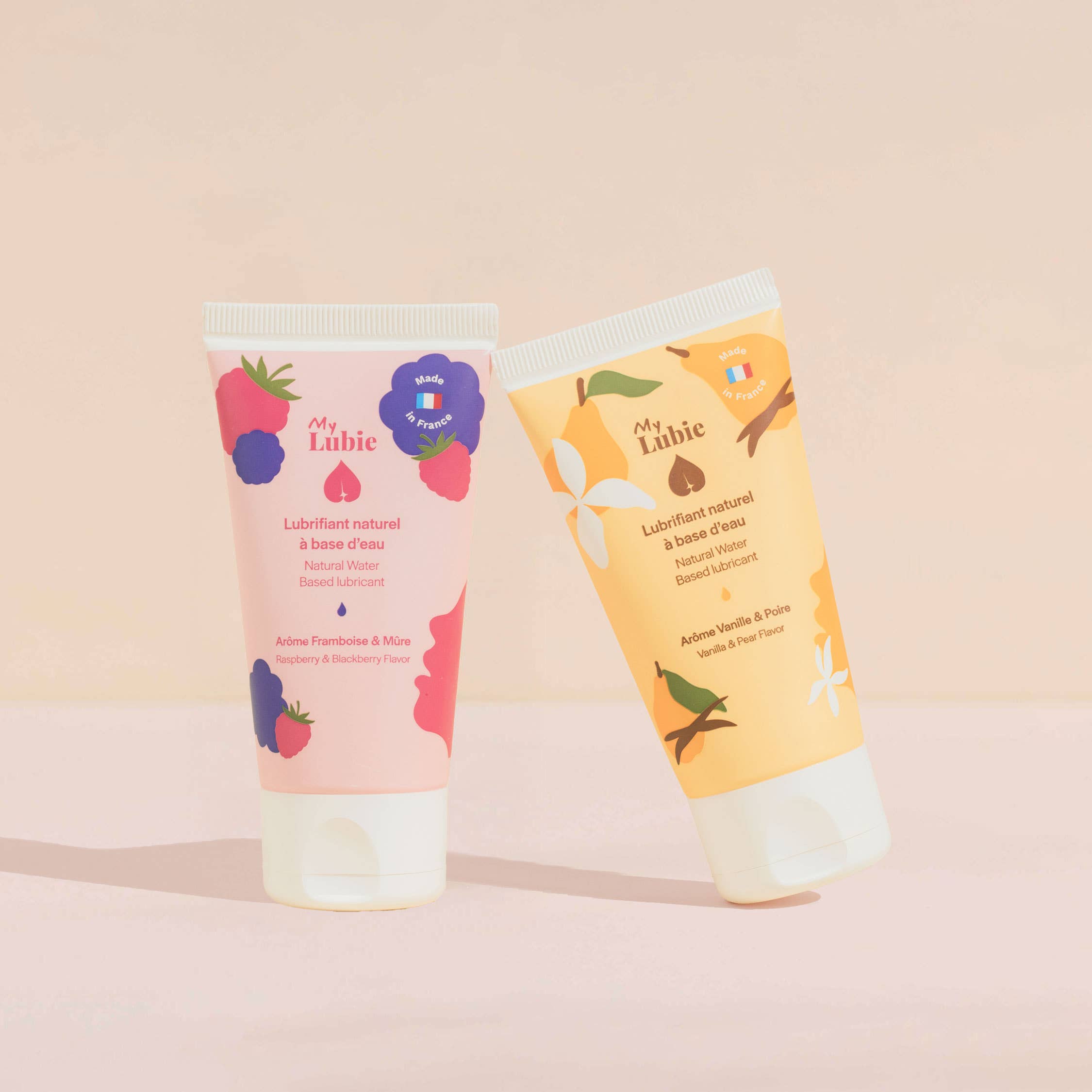 Lubrifiant intime naturel 50ml - Framboise et Mûre