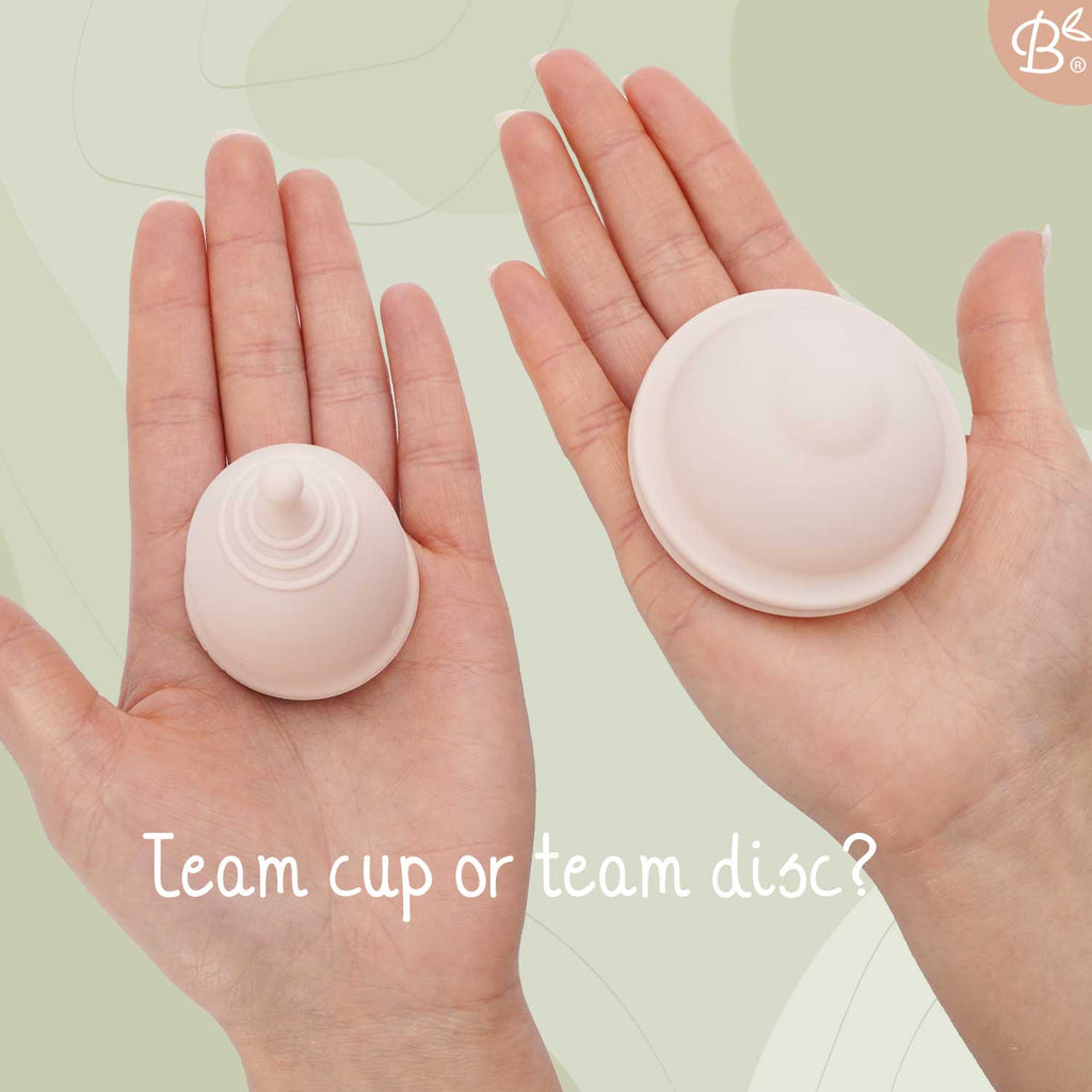 Coffret de démarrage Bamboozy disque menstruel - 2 disques menstruels (M+L) + stérilisateur + étui de rangement