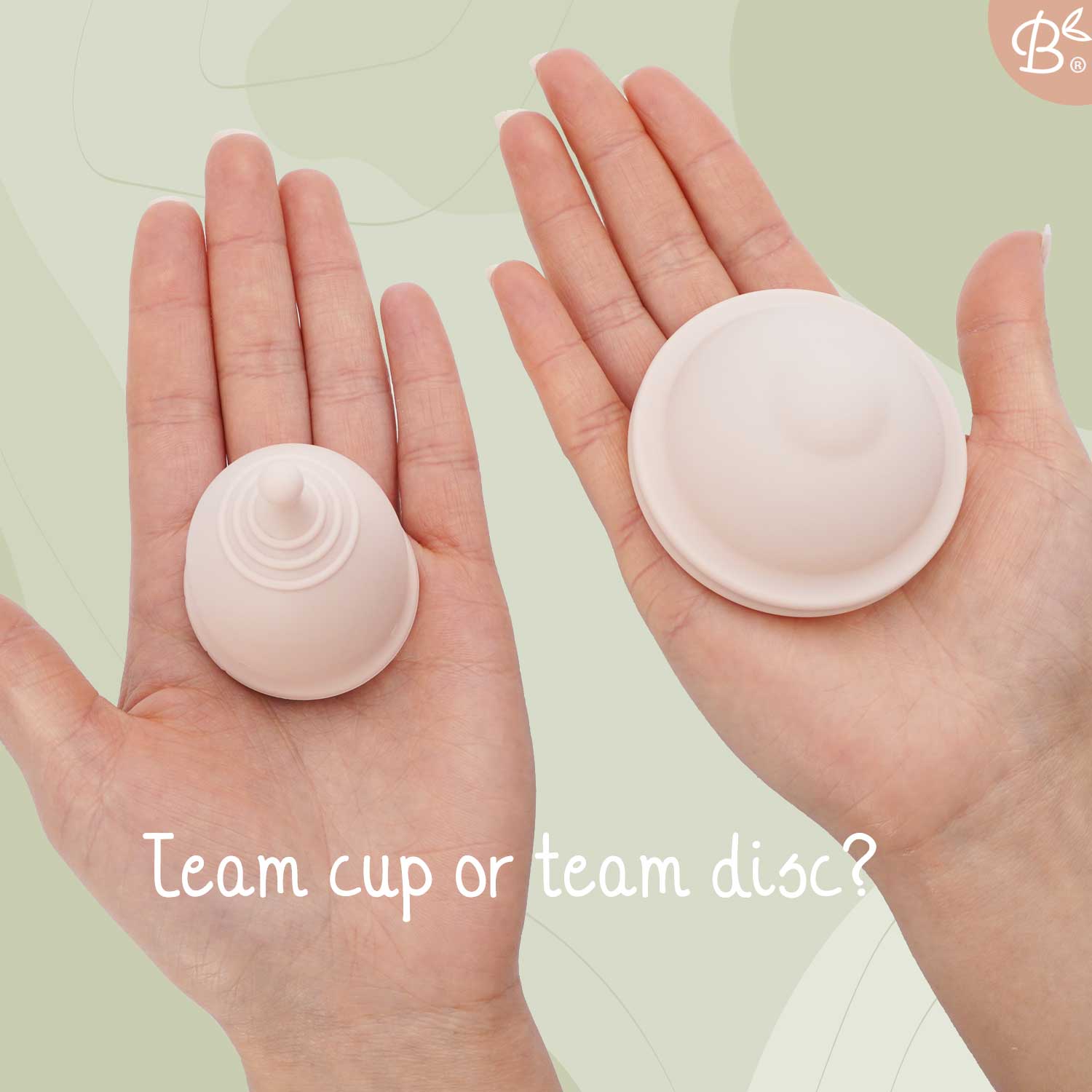 Coffret de démarrage Bamboozy disque menstruel - 2 disques menstruels (M+L) + stérilisateur + étui de rangement