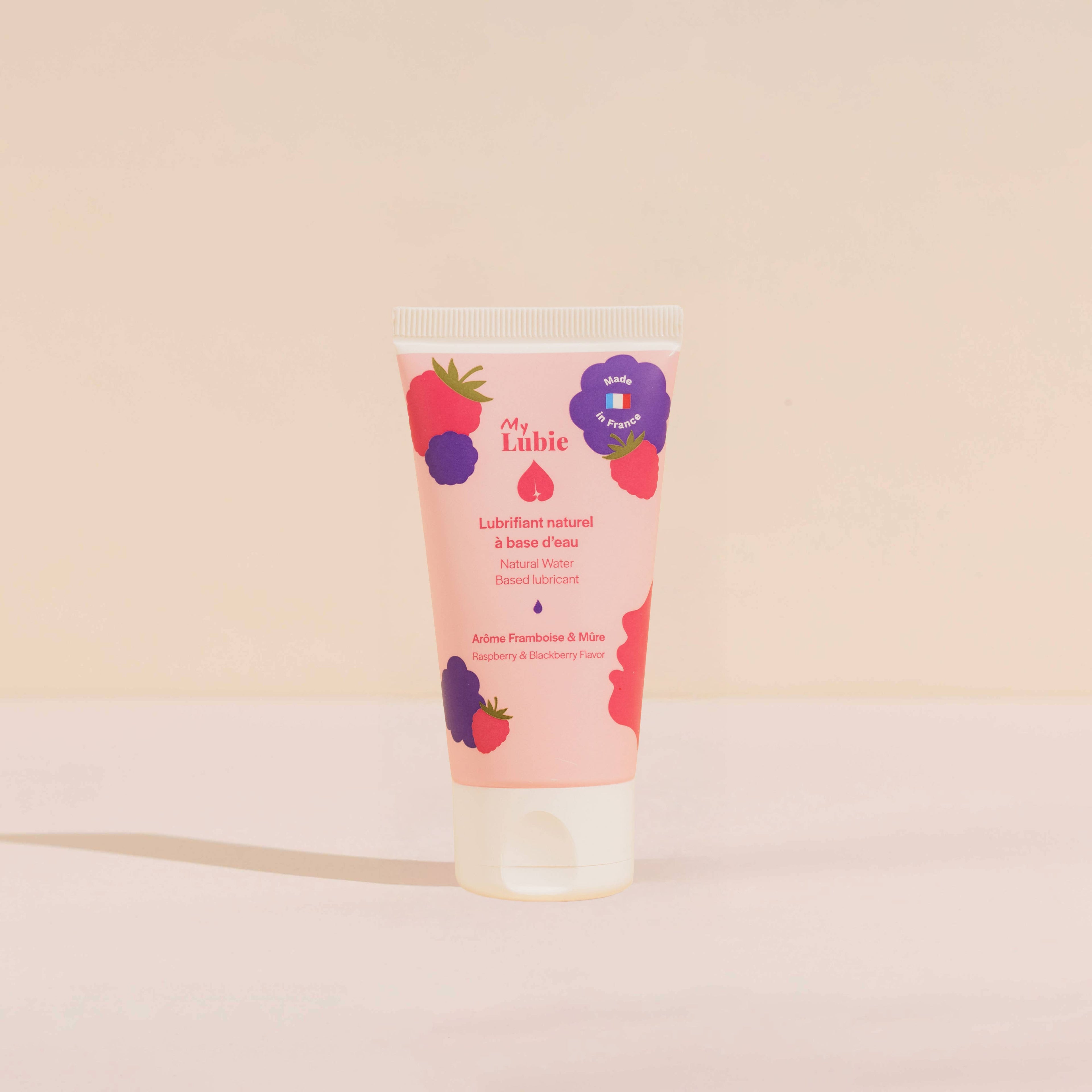 Lubrifiant intime naturel 50ml - Framboise et Mûre
